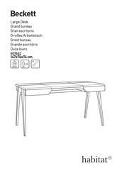 Habitat Beckett 907002 Manual De Instrucciones