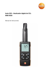 testo 0560 0535 Manual De Instrucciones