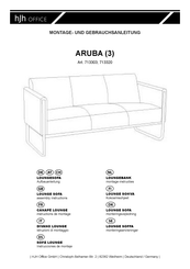 hjh OFFICE ARUBA 713303 Instrucciones De Montaje