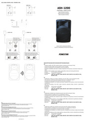 FONESTAR ASH-1200 Guía Rápida