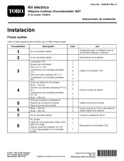 Toro 115-0019 Instrucciones De Instalación