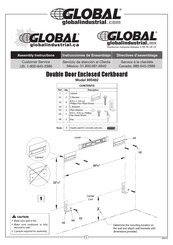 Global Industrial 695482 Instrucciones De Ensamblaje