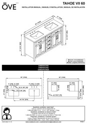 OVE TAHOE VII 60 Manual De Instalación