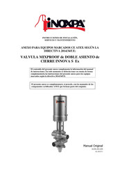 iNOXPA INNOVA S Instrucciones De Instalación, Servicio Y Mantenimiento