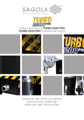 Sagola TURBO 2200 Pro Manual De Instrucciones