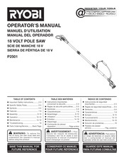 Ryobi P2501 Manual Del Operador