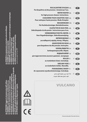 Lavor VULCANO Instrucciones Para El Uso