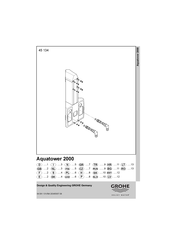 Grohe Aquatower 2000 45 134 Manual De Instrucciones