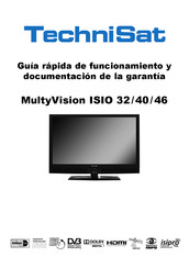 TechniSat MultyVision ISIO 40 Guía Rápida De Funcionamiento