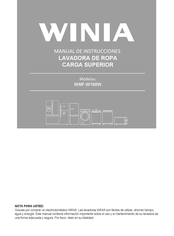 WINIA WMF-W100W Manual De Instrucciones