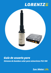 Lorentz PS2-100 Guía De Usuario