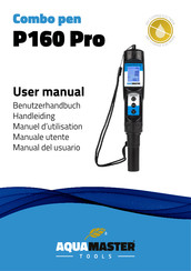 AquaMaster Tools P160 Pro Manual Del Usuario