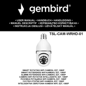 Gembird TSL-CAM-WRHD-01 Manual