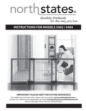 NORTH STATES 5404 Manual De Instrucciones