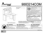 Ameriwood HOME 9883214COM Instrucciones