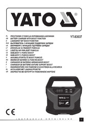 YATO YT-83037 Manual De Instrucciones