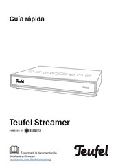 Teufel Streamer Guía Rápida