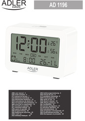 Adler europe AD 1196 Manual De Uso