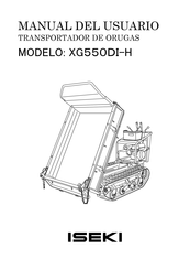 Iseki XG550DI-H Manual Del Usuario