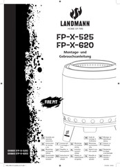 LANDMANN FP-X-525 Instrucciones De Montaje Y Funcionamiento