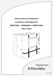 Electrolux WPB4700H Instrucciones De Instalación