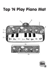 Winfun Tap 'N Play Piano Mat Manual Del Usuario