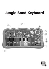 Winfun Jungle Band Keyboard Manual Del Usuario