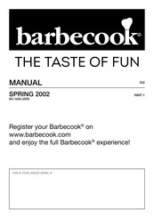 Barbecook SPRING 2002 Manual