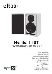 Eltax apt X Monitor III BT Manual Del Usuario