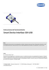 schmalz SDI-USB Instrucciones De Funcionamiento