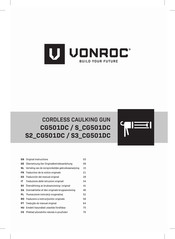 VONROC CG501DC Traducción Del Manual Original