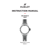 Hublot HB450 1 Manual De Instrucciones