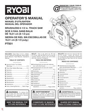 Ryobi PTS01 Manual Del Operador