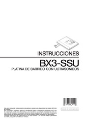 Evident BX3-SSU Manual De Instrucciones