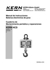 KERN THCD 300K-2D-A Manual De Instrucciones