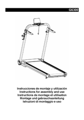 BH FITNESS G6300 Instrucciones De Montaje Y Utilización