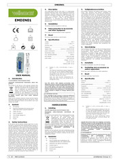 Velleman EMDIN01 Manual De Instrucciones