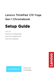 Lenovo ThinkPad C13 Yoga Gen 1 Guía De Configuración