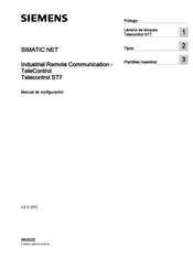 Siemens SIMATIC NET SINAUT ST7 Manual De Configuración