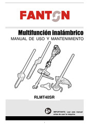 Fanton RLMT40SR Manual De Uso Y Mantenimiento