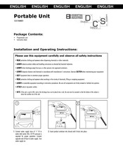 Essential Industries DCS EQDCSNAMEB Manual Del Usuario