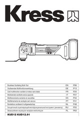 KRESS KUD12 Manual De Instrucciones