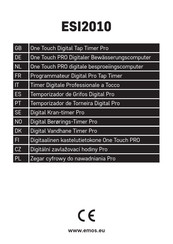 Emos One Touch Pro ESI2010 Manual Del Usuario