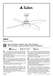 Sulion ACHILIA Manual De Instalación