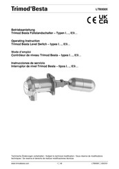 Trimod Besta I Serie Instrucciones De Servicio