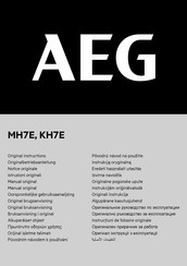 AEG MH7E Manual Original