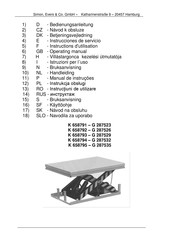 Simon, Evers & Co K 658793 Instrucciones De Servicio