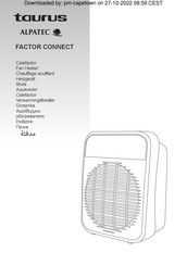 Taurus Alpatec FACTOR CONNECT Manual De Instrucciones