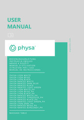 physa NANTES WHITE PH Manual De Instrucciones