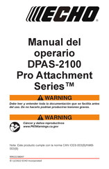 Echo DPAS-2100 Manual Del Operario
